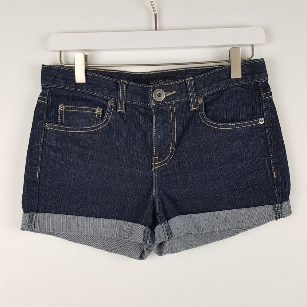 Calvin Klein 'Flare' Jeans Shorts Sz 2